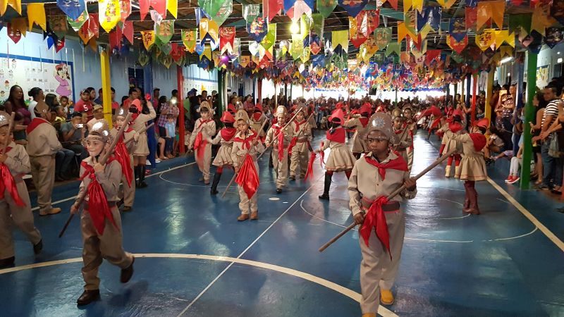 Escolas e CMEI’S realizam tradicionais festas juninas